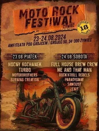 Żywiec Wydarzenie Festiwal Moto Rock Festiwal 2024 - Bilety z polem namiotowym